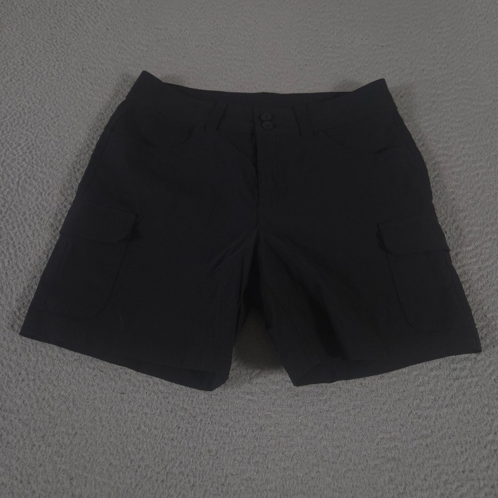 Eddie Bauer Shorts Womens 6 Summer Trail Nylon Stretch Cargo Pockets Utility